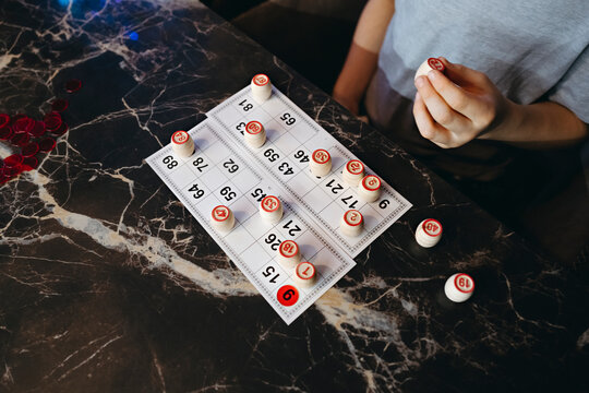 Exciting Moments at a Lively Bingo Game Night