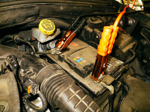Car Battery Jump Start