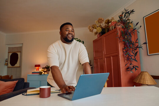 proud home office portrait