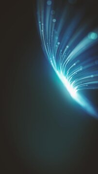 Swirl Light Particles And Lines Abstract Background
Swirling lights technology background with beautiful waving beams