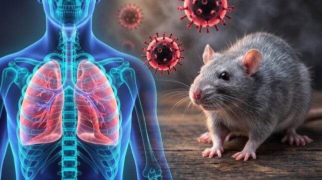 Infectious diseases: Rat-associated pneumonic plague outbreak threatening human lungs and public health