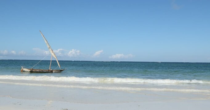 Fishing Boat in a sea Kenya