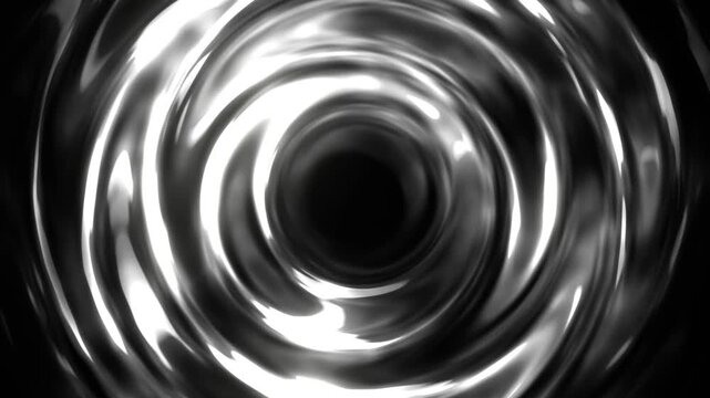 White Glass Funnel Background VJ Loop in 4K