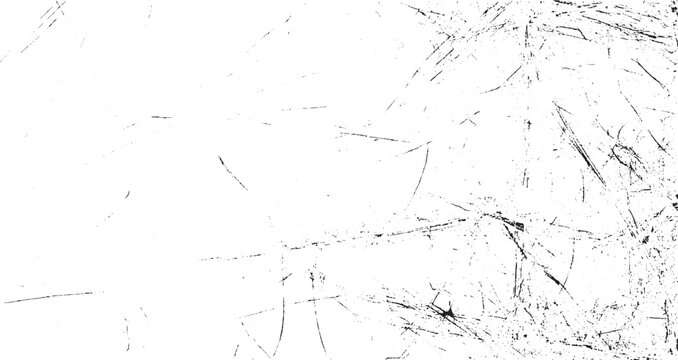 Abstract Black and White Grunge Texture with Distressed Surface, Random Speckles, Gritty Grain and Weathered Background Effect.