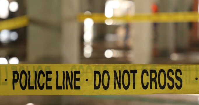 police line sign