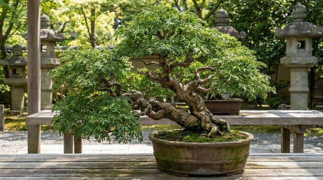 Japanese bonsai tree