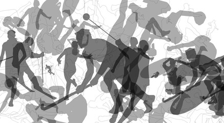 sportowcy, sport, zawodnicy, dyscypliny © Marek