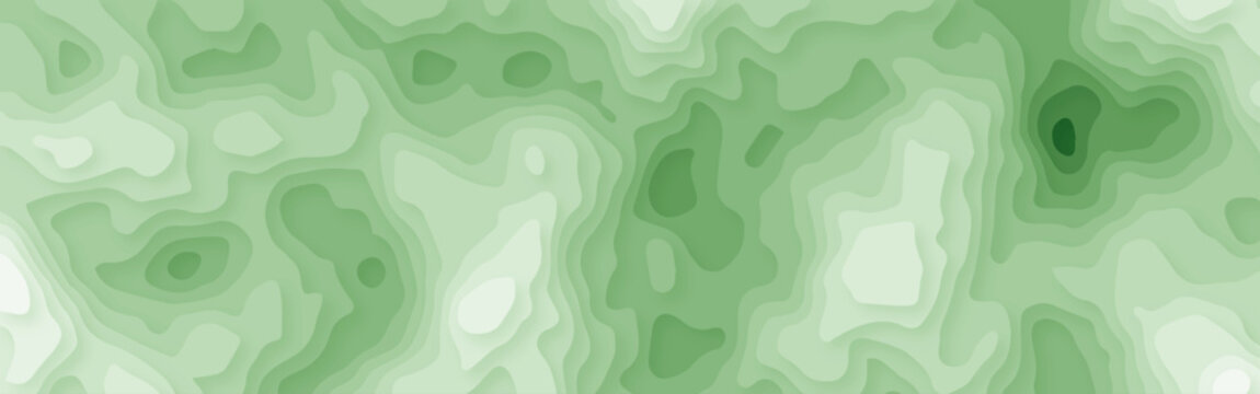 Soft Green Abstract Topographic Contour Background with Layered Organic Shapes, Pastel Gradient and Modern Minimal Texture.
Abstract papercut background with 3d geometry waves layers.