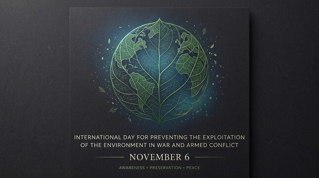 International day for preventing the exploitation of the environment in war