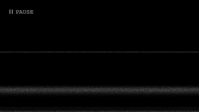 VHS Retro TV Static Noise Distortion Pause Freeze Jitter Overlay for Screen Blend 