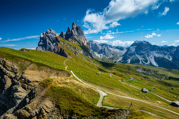 Seceda w dolinie Val Gardena w Południowym Tyrolu (Włochy) © grzegorz_pakula