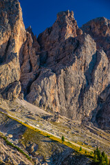  Odle (Geisler) - Panorama na szczyty górskie Dolomitów - jesień 2026, szlak Adolfa Munkela © grzegorz_pakula