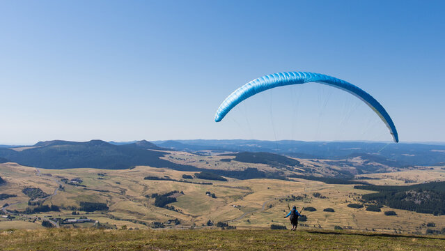 parapente en Haute Loire depuis les Estables