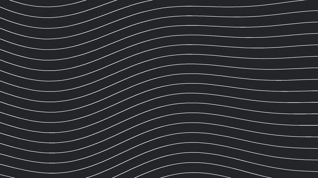 Fundo abstrato de linhas fluidas sobre em loop cont&iacute;nuo