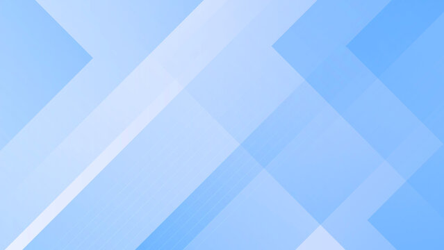 Abstract blue background with geometric diagonal shapes and soft light gradients for modern design