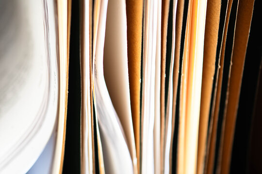 Copy space bokeh soft focus background image files, filing cabinet background