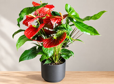 Anthurium rouge 