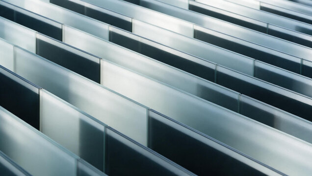 Modern Architectural Abstract Glass Panel Pattern Background