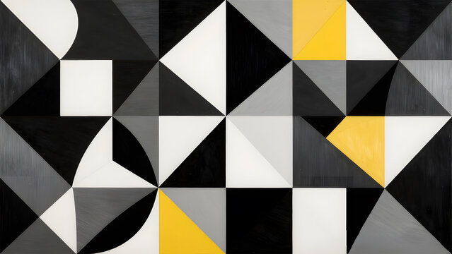 Minimalist geometric abstract spliced background
