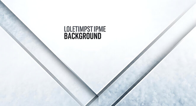 Abstract white geometric background with layered shapes and soft textured cloud patterns