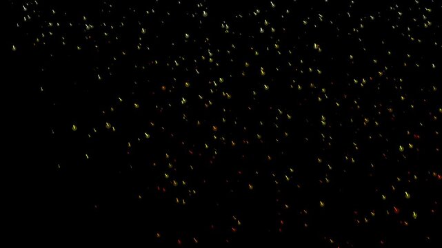 Molten Metal Iron Slag Sparks Shower Spray, Heavy Industrial Factory Foundry Welding Video Overlay 4K
