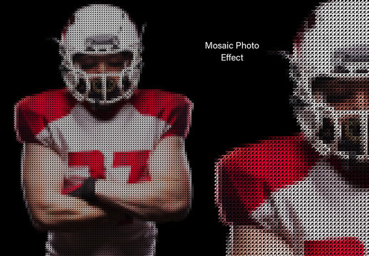 Mosaic Photo Effect