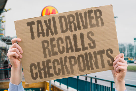 "Taxi driver recalls checkpoints" Palestinian cabbie recounts daily delays on roads. TAXI. DRIVER. CHECKPOINTS. PALESTINIAN. ROADS.
