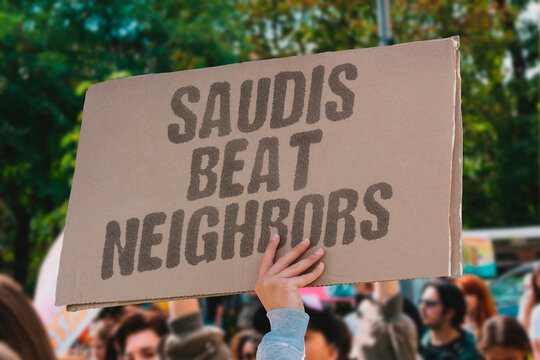 "Saudis beat neighbors" Football team defeats regional rival in a tense match. FOOTBALL. SAUDI. VICTORY. MATCH. RIVALS.