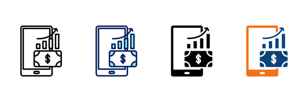 Emi Payment Multistyle Icon Set