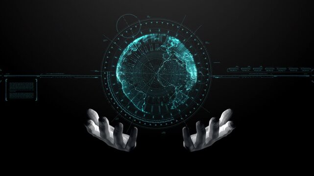 Dynamic video assets featuring gesture interaction for smart holographic projection technology.