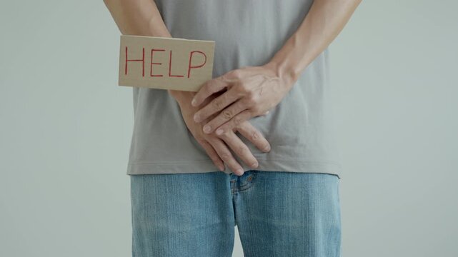 Man request for help private parts feeling discomfort from disease and inflammation. Venereal, testicular cancer. bladder problems, erectile dysfunction, premature ejaculation, prostate cancer