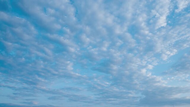 Cloudy skyscape background. Cloudscape sky background. Cloud in the sky. Background with cloud. Cloud sky with overcast clouds. Skyscape and cloudscape. Sky with clouds, time lapse