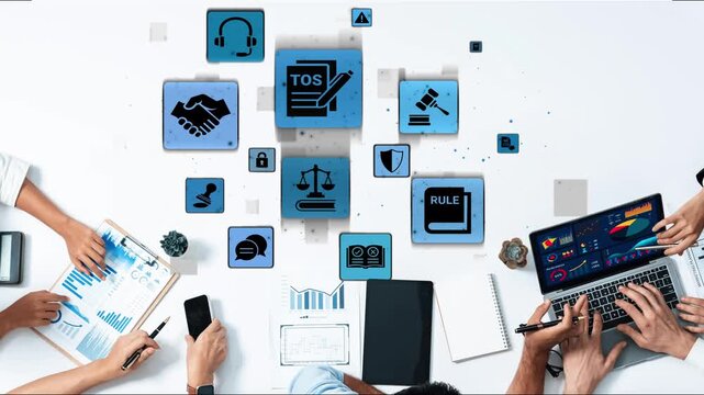 The concept of terms of service outlines legal agreements. These rules are crucial for user protection, ensuring compliance with the company's terms of service policies. Funnel