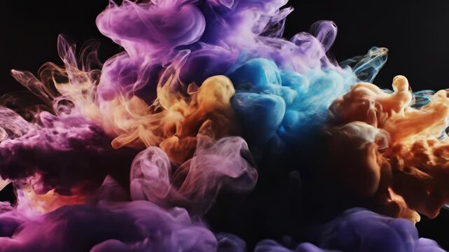 The Image Is An Abstract Digital Art Piece That Appears To Be Made Up Of