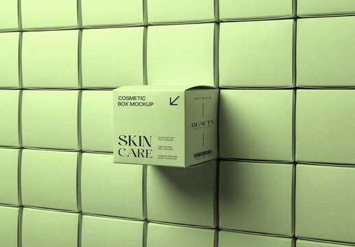 Cosmetic Box Mockup