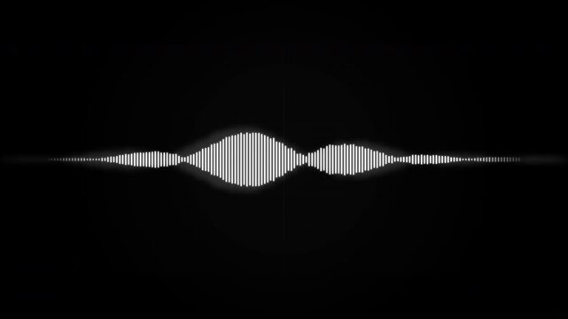 Abstract Glowing Hourglass Shapes in Dark Space.