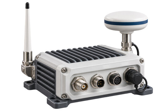 Marine AIS Transponder with GPS and VHF Antennas
