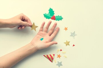 Fototapeta premium Merry Christmas Event Festive Celebrate Holiday Concept