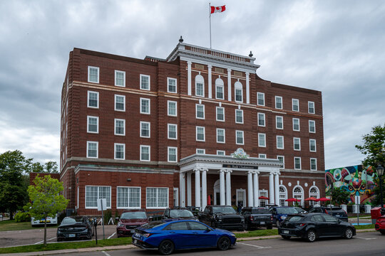 Photo of the Rodd Charlottetown hotel on Kent Street, illustrating PEI's now booming fall shoulder season, July 2026