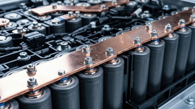 Electric battery pack for modern vehicles and renewable energy storage solutions.