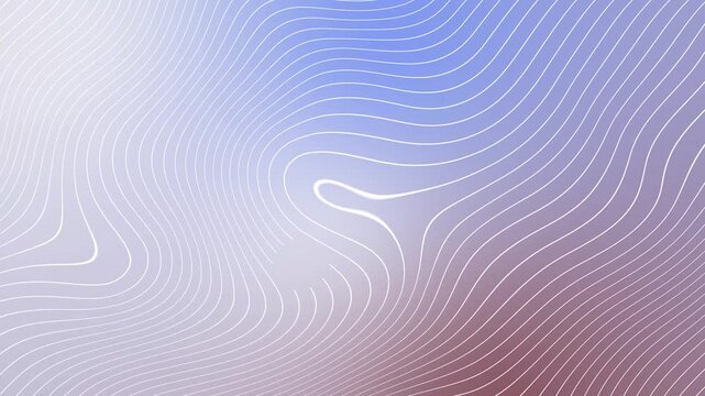 Abstract background featuring wavy lines and soft gradients in shades of blue and purple creating a modern geometric texture across the entire digital illustration surface.