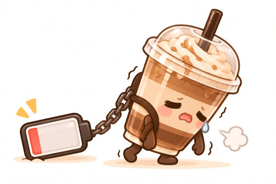 Running on caffeine and 1% battery