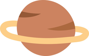 brown ringed planet © coco