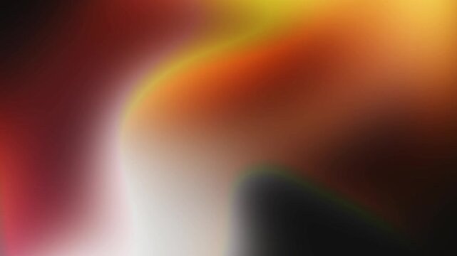 Warm glowing amber copper orange and dark bronze shadow gradient motion loop featuring smooth glowing fluid light blur Perfect for video backgrounds