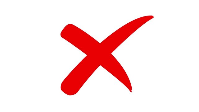 cross icon set, green check mark and red x symbols representing andincorrect choices for validation feedback . on transparent background.