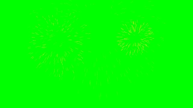 A professional motion graphic loop featuring premium golden willow fireworks bursting high with hundreds of long, drooping golden trails arching downward under realistic gravity physics