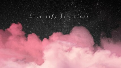 Fototapeta premium Inspirational quote blog banner template