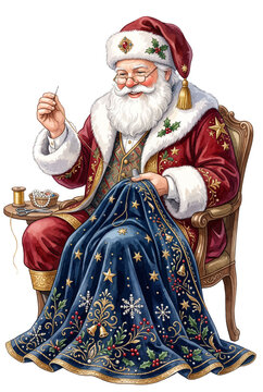  Santa Claus Royal Velvet Tailor.svg