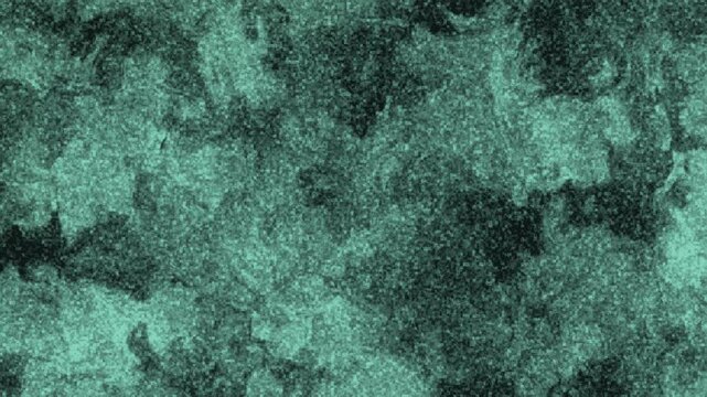 Abstract teal and black grunge texture background with heavy grain