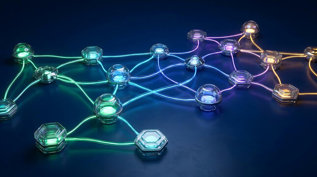 Advanced business ecosystem visualization representing autonomous AI systems, intelligent workflows, enterprise automation and connected digital operations.